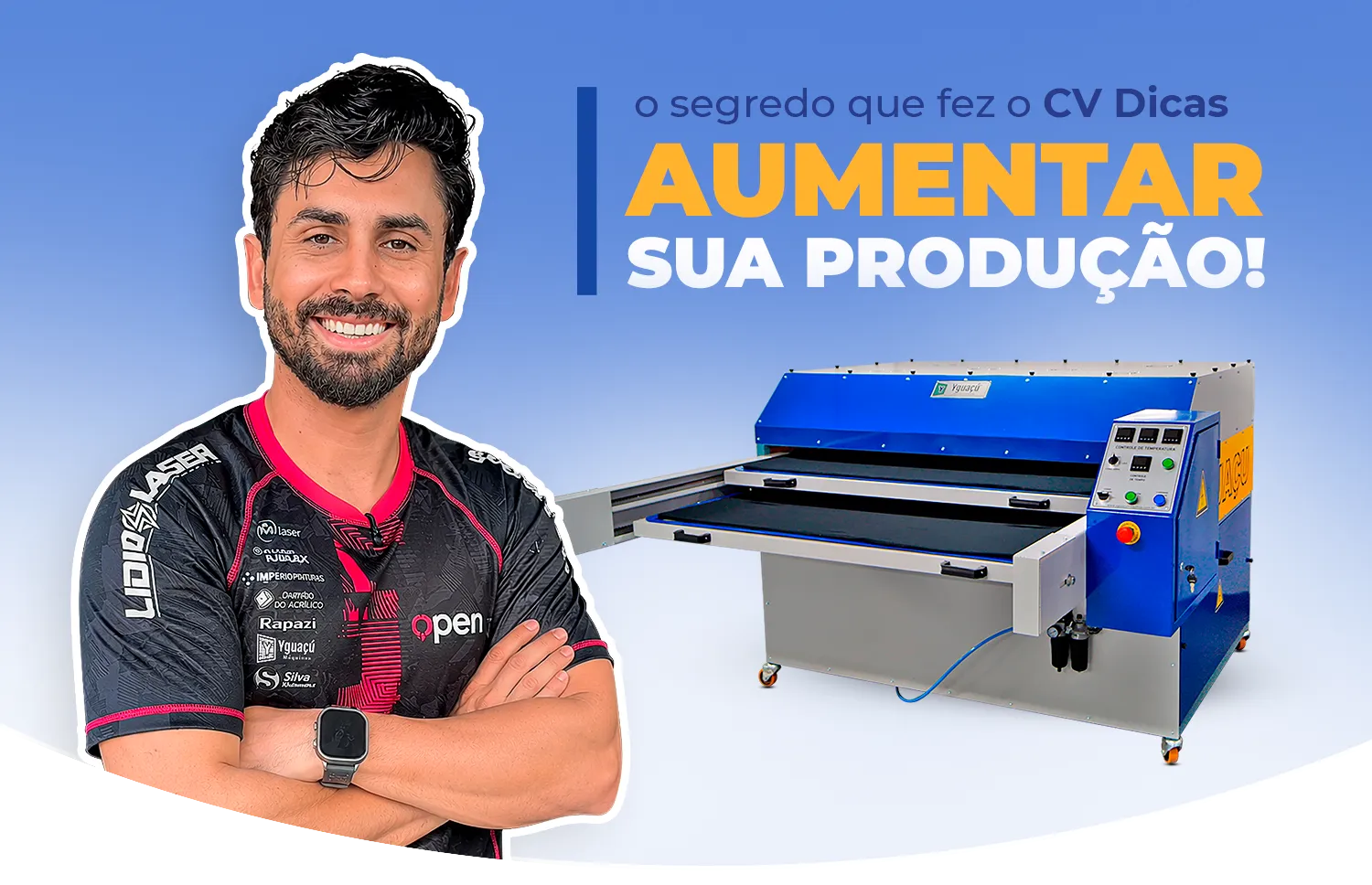 CV Dicas com a Prensa Unilateral PPU-140