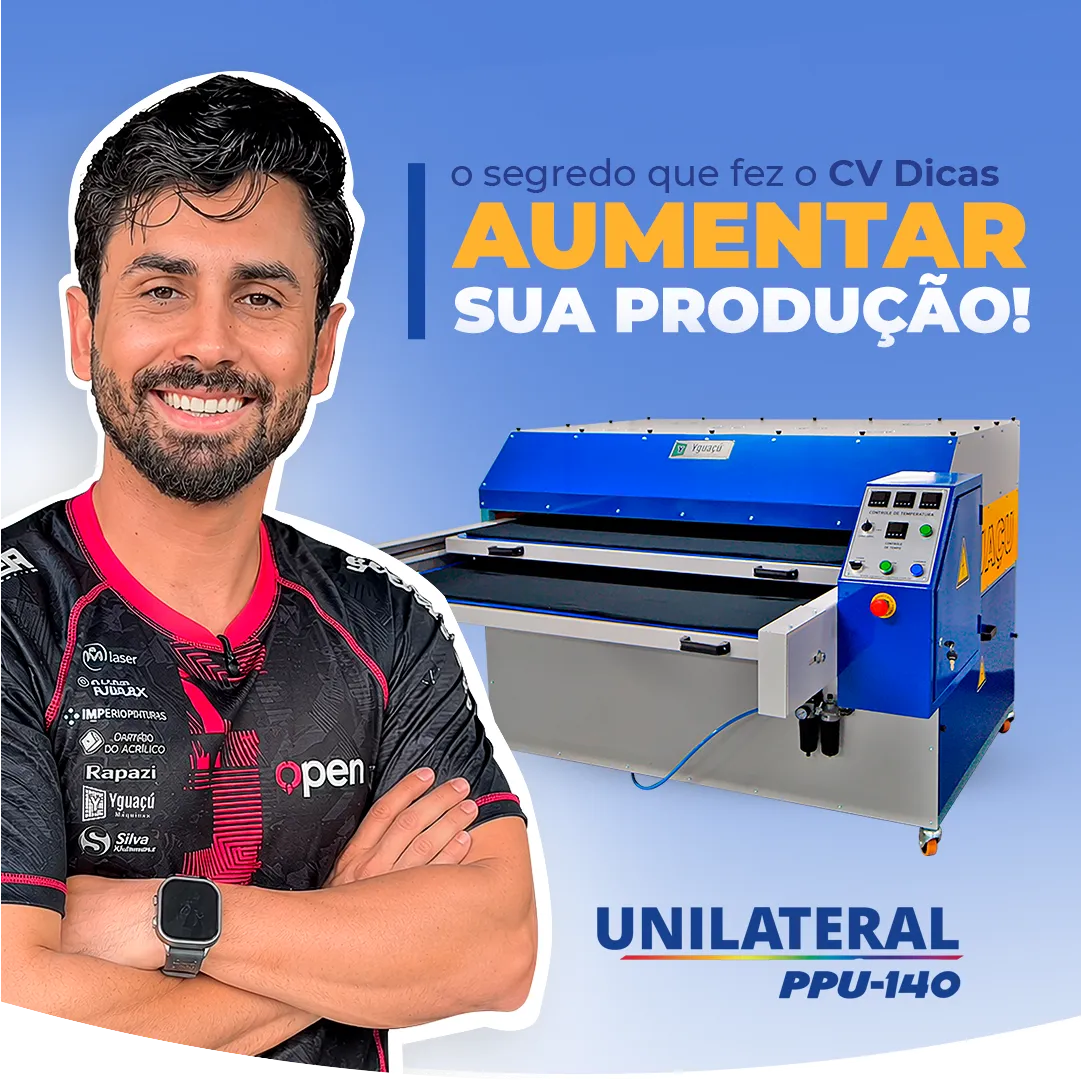 CV Dicas com a Prensa Unilateral PPU-140